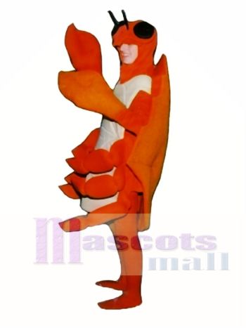 Nettes Krabben Maskottchen Kostüm Tier