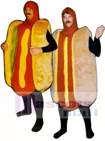 Hot Dog Maskottchen Kostüm