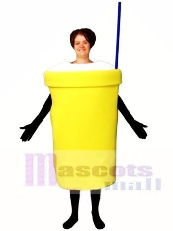 Milchshake Maskottchen Kostüm