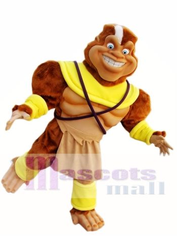 Haarige Affe Maskottchen Kostüm Lustige Affe Maskottchen Kostüme