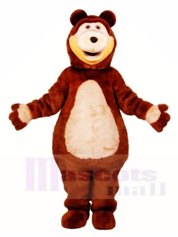 Braun Bär Maskottchen Kostüme Tier