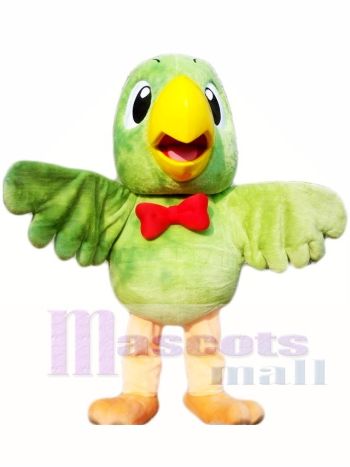 Grüner Papagei Maskottchen Kostüme Vogel 