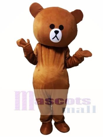 Braun Bär Maskottchen Kostüme Linie Stadt Freunde Brown Bear 