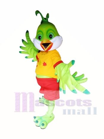 Grün Bird Maskottchen Kostüm Vogel Maskottchen Kostüme