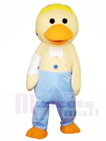Gelbe Ente Maskottchen Kostüme Geflügel