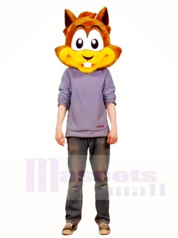 Chipmunk Kopf nur Maskottchen Kostüme Tier