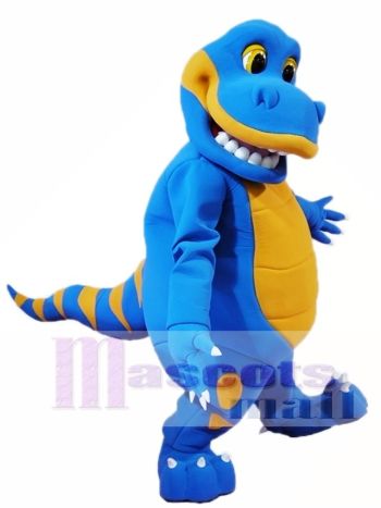 Blaue Dinosaurier Maskottchen Kostüme