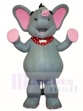 Grau Elefant Maskottchen Kostüme Tier