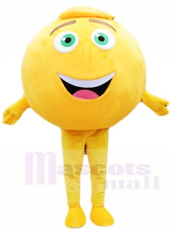 Das Üppig Emoji Film Charaktere Gene Maskottchen Kostüme Tier