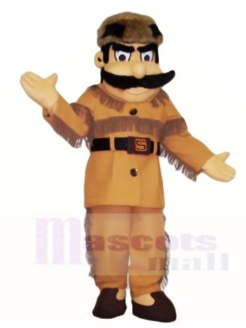 Frontiersman Hunter Maskottchen Kostüme Menschen