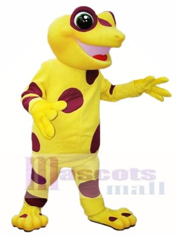Gelber Frosch Maskottchen Kostüme