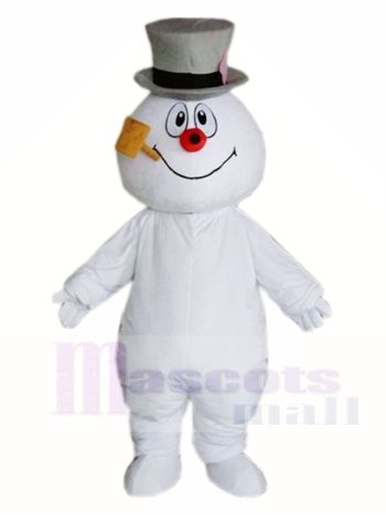 Frostiger Schneemann mit Hut Maskottchen Kostüme Weihnachten Xmas