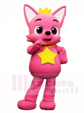 Rosa Fuchs Pinkfong Maskottchen Kostüme Tier