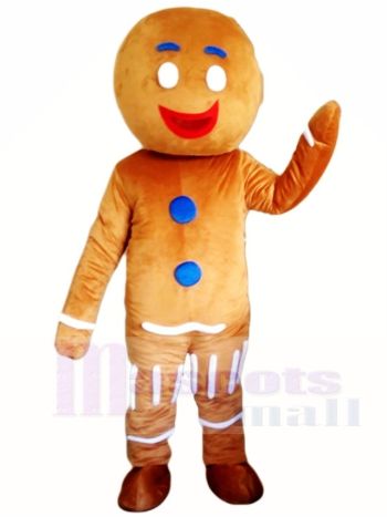 Lebkuchen Mann Maskottchen Kostüme Weihnachten