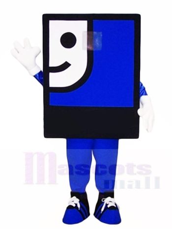 Blaue Gesicht Maskottchen Kostüme