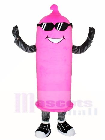 Rosa Kondom Maskottchen Kostüme Hirsch Bachelor Party