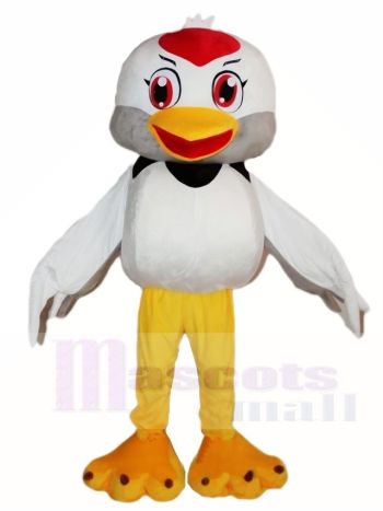 Weißer Vogel Maskottchen Kostüme Tier