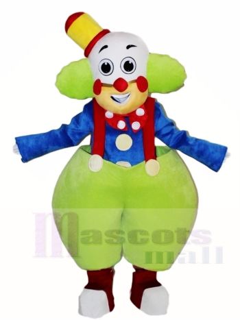 Clown Joker Maskottchen Kostüme Menschen Zirkus