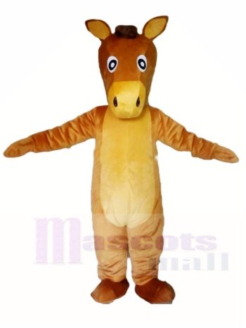 Braun Pferd Maskottchen Kostüme Tier