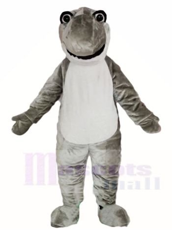 Nettes graues Hai Maskottchen Kostüme Meer Ozean