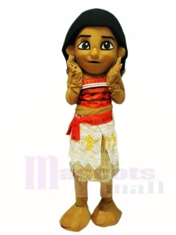 Moana Prinzessin Vaiana Ozeanien Maskottchen Kostüme Cartoon