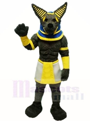 Grau Wolf Maskottchen Kostüme Tier