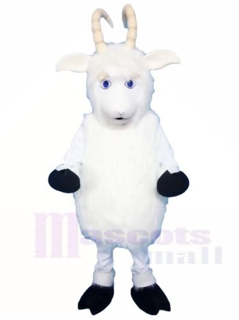 White Goat Mascot Costumes Animal 