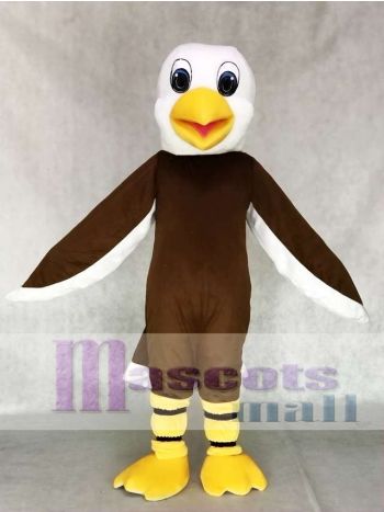 Neu Braun Kahl Adler Maskottchen Kostüm Tier