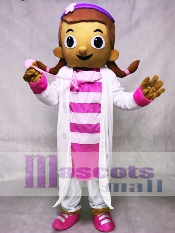 Doc McStuffins Doktor Dottie Maskottchen Kostüm Karikatur