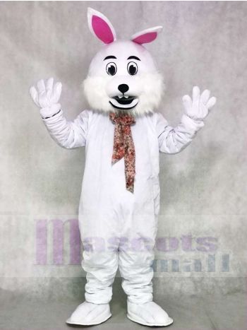 Weißes Kaninchen Ostern Hase Maskottchen Kostüme Tier