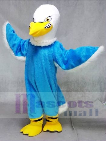 Blau heftig Adler Maskottchen Kostüme Tier