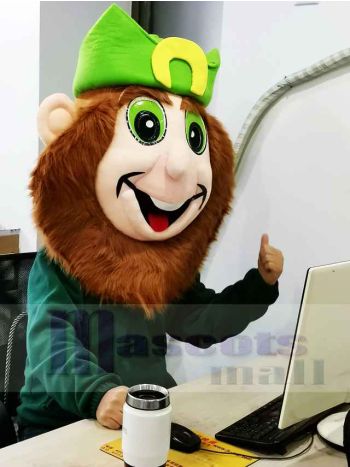 Kobold Kopf nur Maskottchen Kostüm für St. Patricks Day