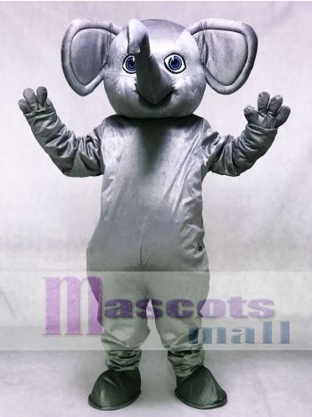 Graues Alabama Elefant Maskottchen Kostüm Tier