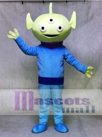 Toy Story Grün Alien Maskottchen Kostüm
