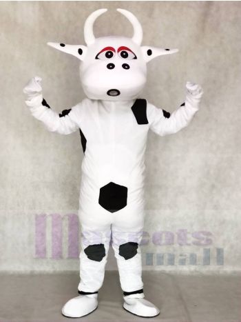 Groß Schwarz Punkt Kuh Maskottchen Kostüme Tier