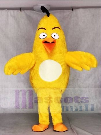 Gelbe Vogel Chuck Maskottchen Kostüme Tier