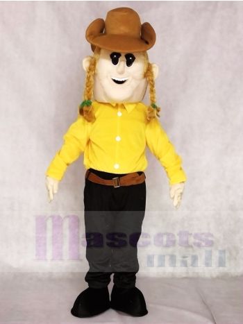 Cowgirl Maskottchen Kostüme Menschen