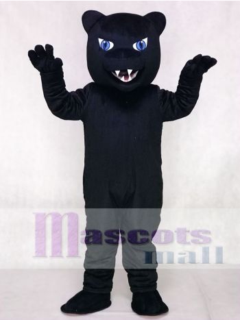 Heftige neue blaue Augen Panther Maskottchen Kostüm Tier