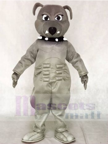 Gray Bulldog Maskottchen Kostüme Tier