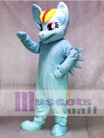 Mein kleines Pony Pferd Blau Rainbow Dash Maskottchen Kostüm