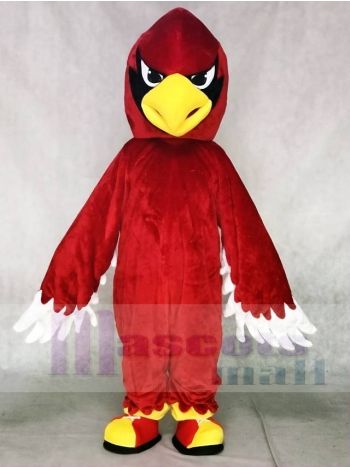 Roter Kardinal Maskottchen Kostüm Vogel Tier