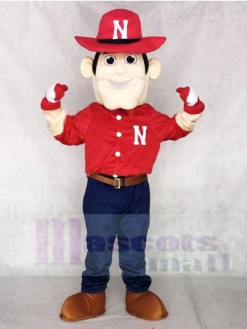 Nebraska Cornhuskers Herbie Husker Maskottchen Kostüm