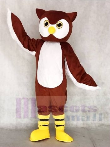 Braun Ollie Eulen Maskottchen Kostüme Tier