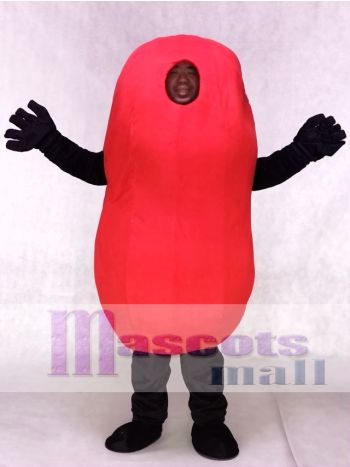 Brauch Farbe rote Niere Bean Maskottchen Kostüme