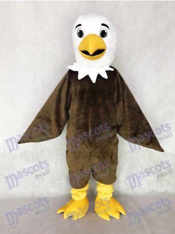 Weiß Kopf Freundlich Braun Adler Maskottchen Kostüm Tier