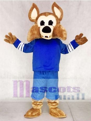 Brauch Farbe Blau Arizona Kojoten Heuler Coyote Wolf Maskottchen Kostüme