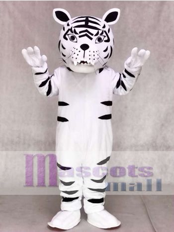Weiß Tiger Maskottchen Kostüme Tier
