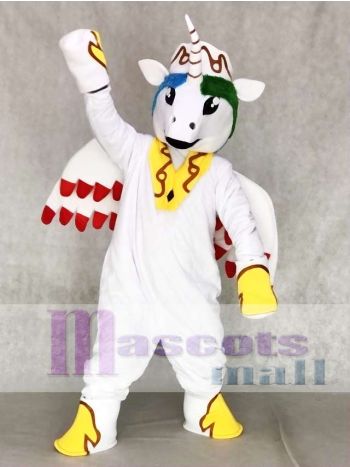 Weiß mein kleines Pony Pferd Prinzessin Celestia Maskottchen Kostüme Cartoon