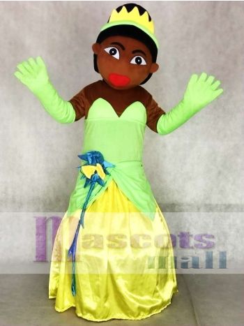 Afrikanische & Indische Prinzessin Maskottchen Kostüme Menschen