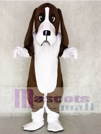Niedlich Braun Basset Hund Maskottchen Kostüme Tier